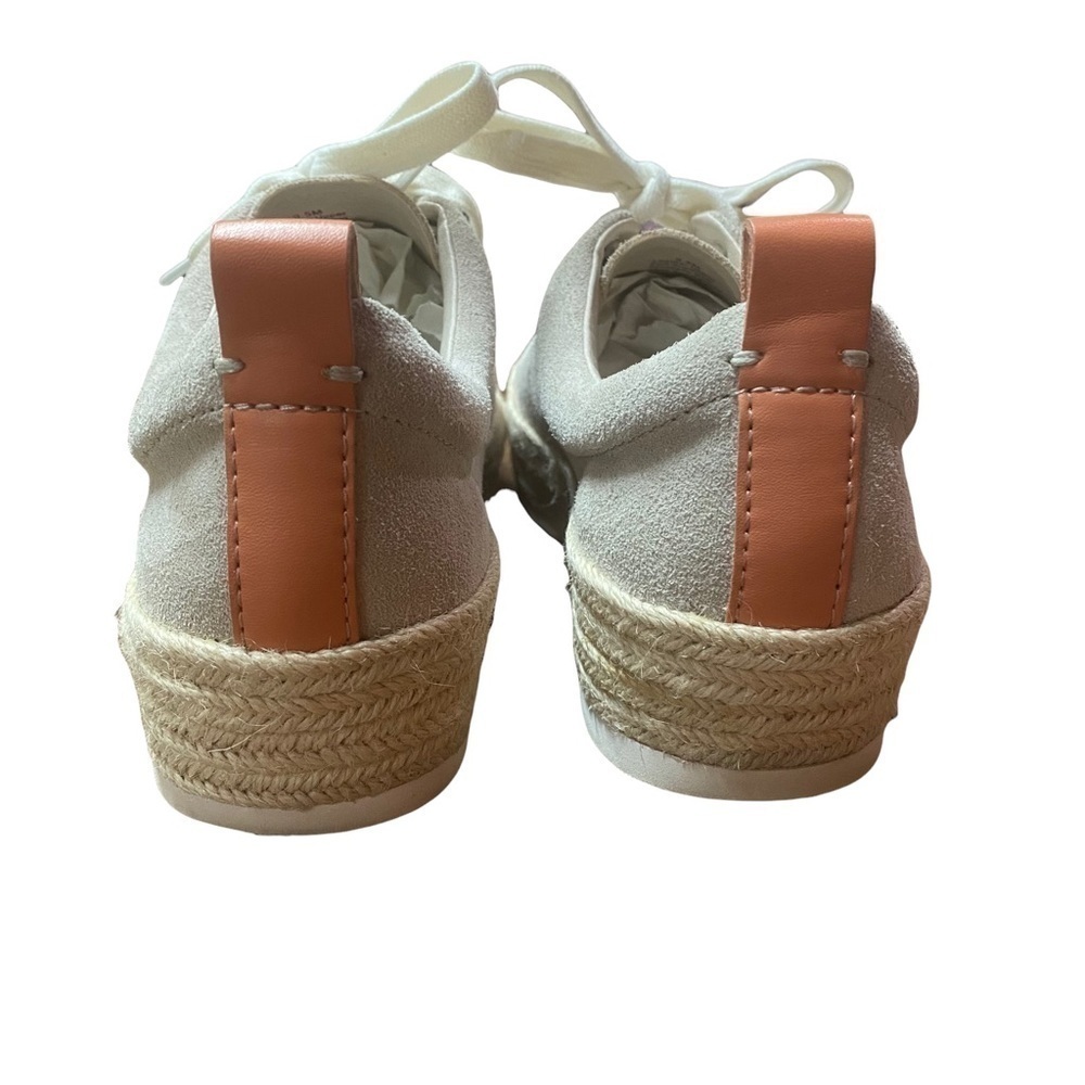 Treasure & Bond Payge Platform Leather Espadrille Lace Up Sneaker Size 9.5M - Picture 5 of 11